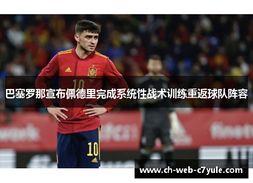 巴塞罗那宣布佩德里完成系统性战术训练重返球队阵容